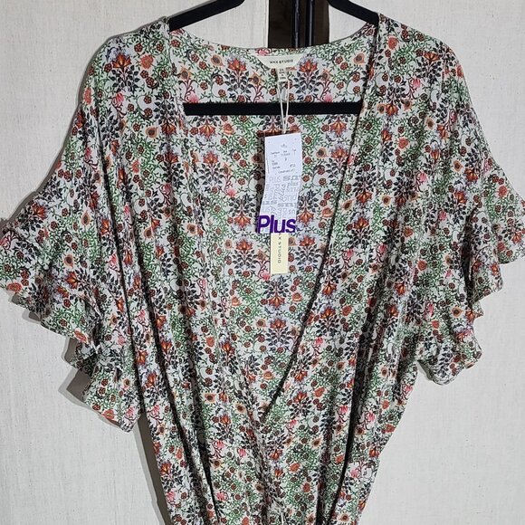 Floral Wrap Dress - Picture 1 of 6